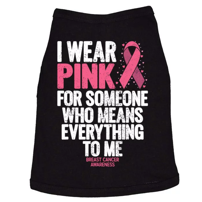 Breast Cancer Awareness Shirts For Family Breast Cancer Doggie Tank