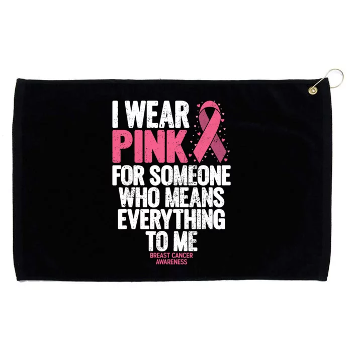 Breast Cancer Awareness Shirts For Family Breast Cancer Grommeted Golf Towel