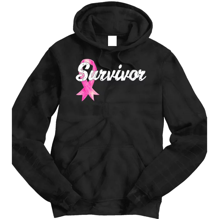 Breast Cancer Awareness Survivor Mom Wife Mama Gift Tie Dye Hoodie