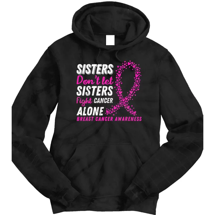 Breast Cancer Awareness Cancer Survivor Tie Dye Hoodie