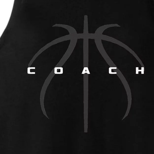 Basketball Coach Apparel Basketball Coach Ladies Tri-Blend Wicking Tank