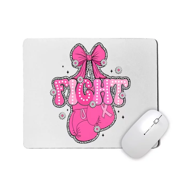 Breast Cancer Awareness Boxing Glove Mousepad