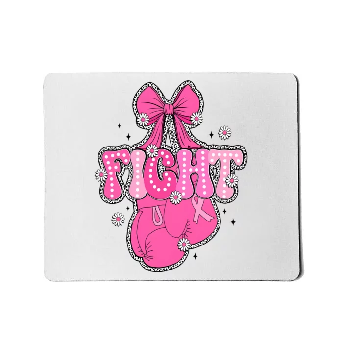 Breast Cancer Awareness Boxing Glove Mousepad