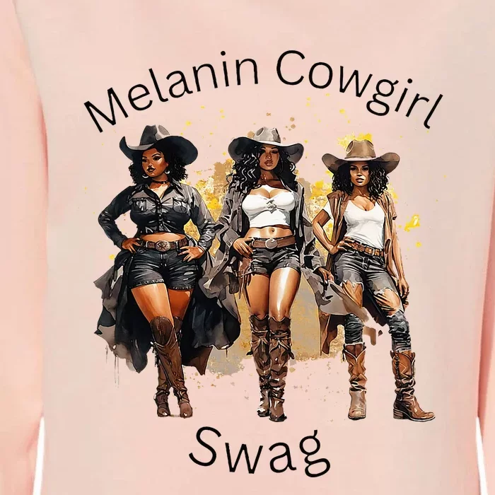 Black Cowgirls African American Texas Girl Womens California Wash Sweatshirt