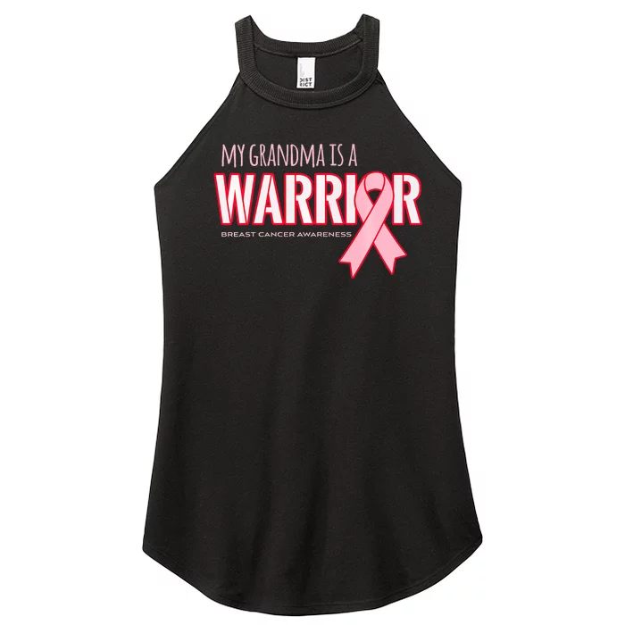 Breast Cancer Awareness: My Grandma Is A Warrior Women’s Perfect Tri Rocker Tank