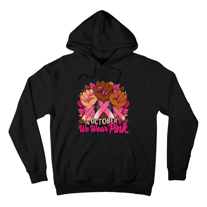 Breast Cancer Awareness 2024 In October We Wear Pin.K Hoodie