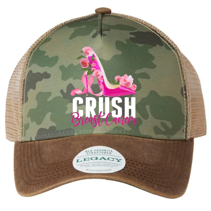 Breast Cancer Awareness Crush Breast Cancer Legacy Tie Dye Trucker Hat