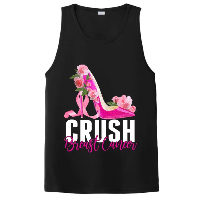 Breast Cancer Awareness Crush Breast Cancer Performance Tank