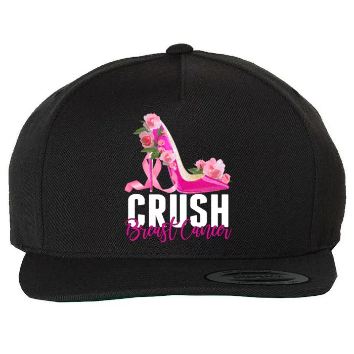 Breast Cancer Awareness Crush Breast Cancer Wool Snapback Cap