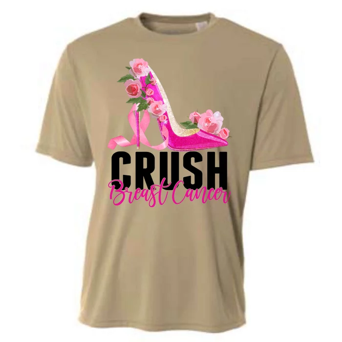 Breast Cancer Awareness Crush Breast Cancer Cooling Performance Crew T-Shirt