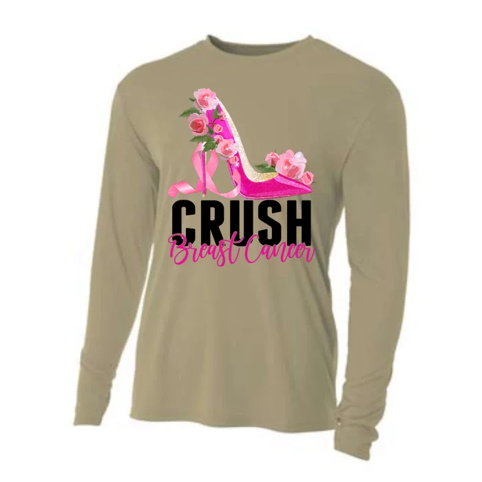 Breast Cancer Awareness Crush Breast Cancer Cooling Performance Long Sleeve Crew