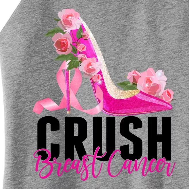 Breast Cancer Awareness Crush Breast Cancer Women’s Perfect Tri Rocker Tank