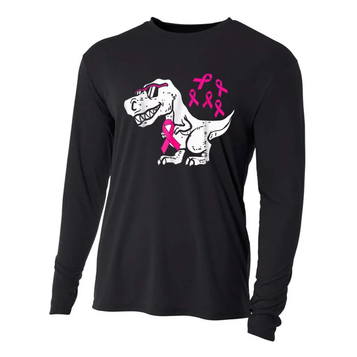 Breast Cancer Awareness Shirt Toddler Pink Ribbon Kid Kid Cooling Performance Long Sleeve Crew