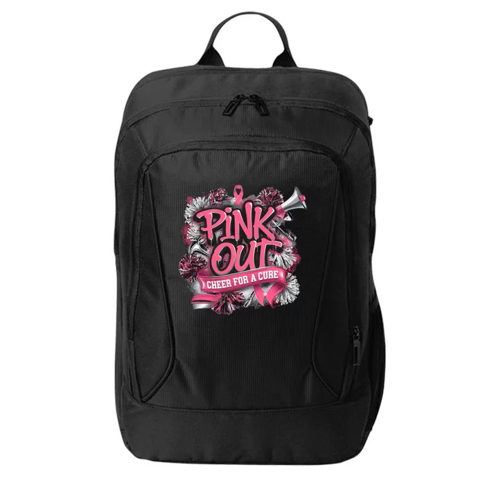 Breast Cancer Awareness Cheer In October City Backpack