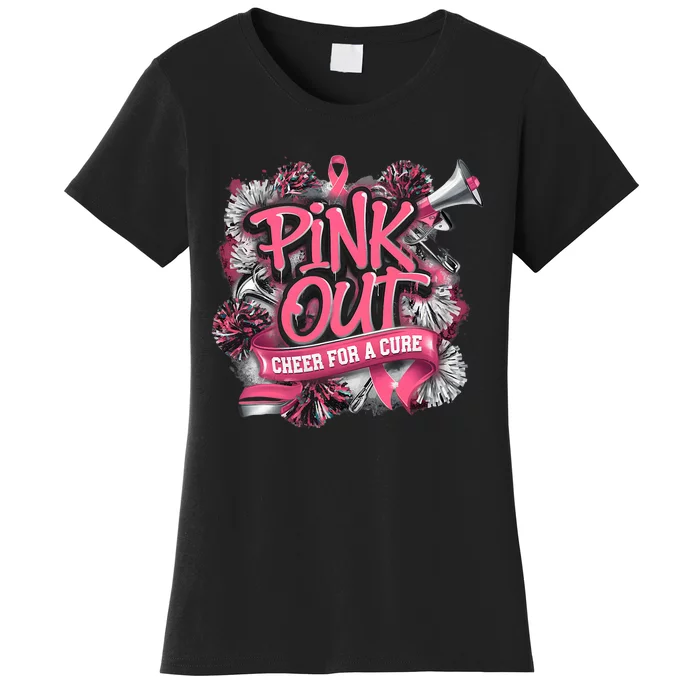 Breast Cancer Awareness Cheer In October Women's T-Shirt