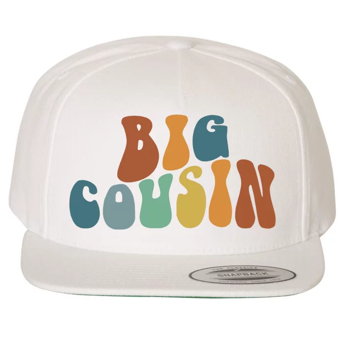 Big Cousin Announcement Wool Snapback Cap