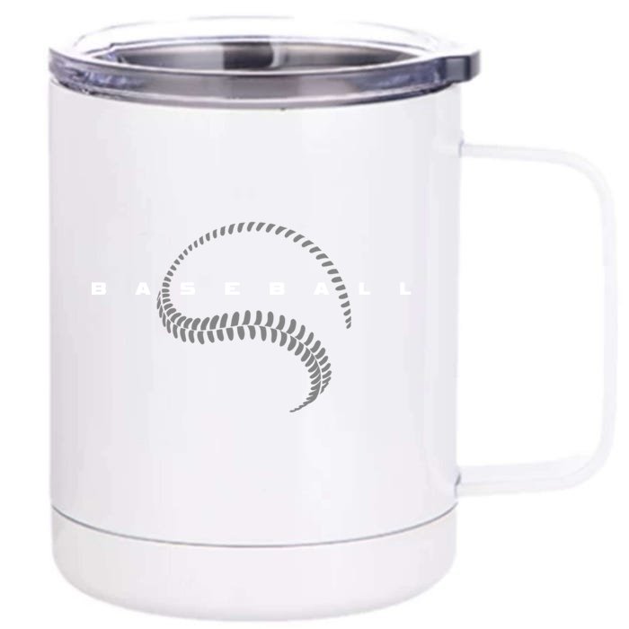 Baseball Clothing Baseball Hoodie Front & Back 12oz Stainless Steel Tumbler Cup