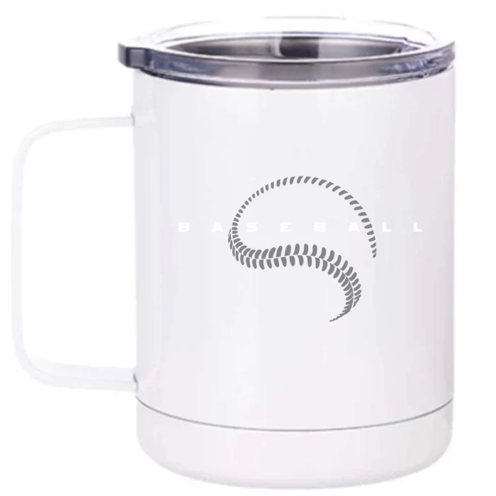 Baseball Clothing Baseball Hoodie Front & Back 12oz Stainless Steel Tumbler Cup