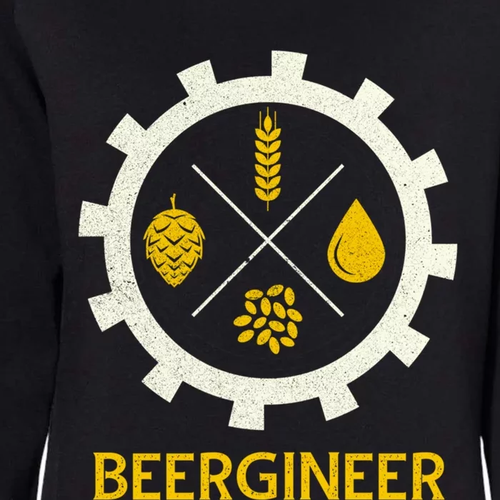 Beergineer Craft Beer Brewer Engineer Homebrew Ipa Gift Cool Gift Womens California Wash Sweatshirt