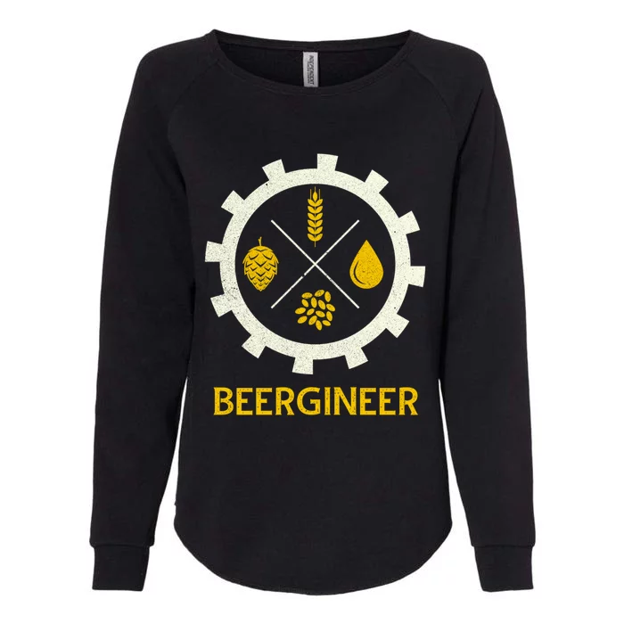 Beergineer Craft Beer Brewer Engineer Homebrew Ipa Gift Cool Gift Womens California Wash Sweatshirt