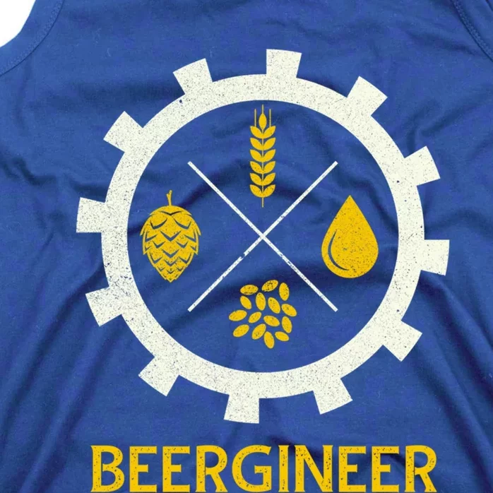 Beergineer Craft Beer Brewer Engineer Homebrew Ipa Gift Cool Gift Tank Top