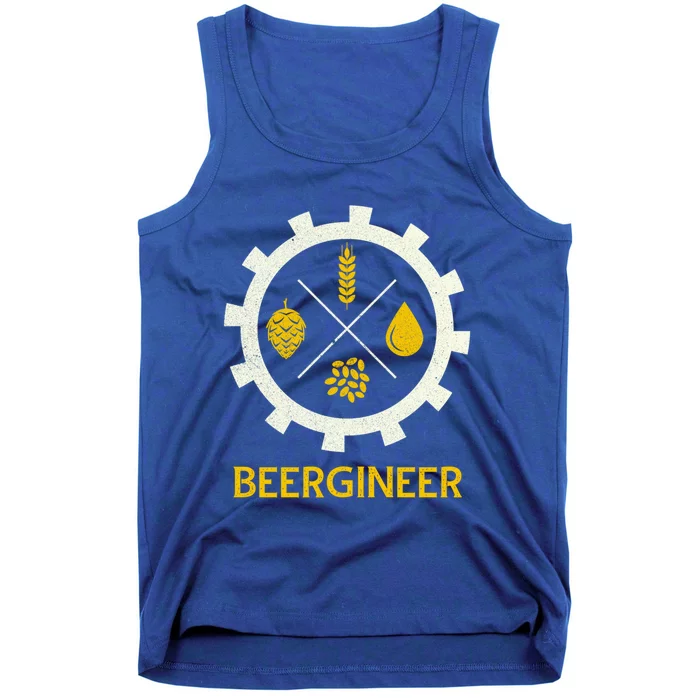 Beergineer Craft Beer Brewer Engineer Homebrew Ipa Gift Cool Gift Tank Top