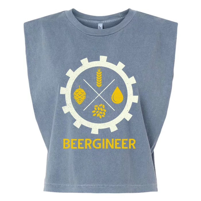 Beergineer Craft Beer Brewer Engineer Homebrew Ipa Gift Cool Gift Garment-Dyed Women's Muscle Tee