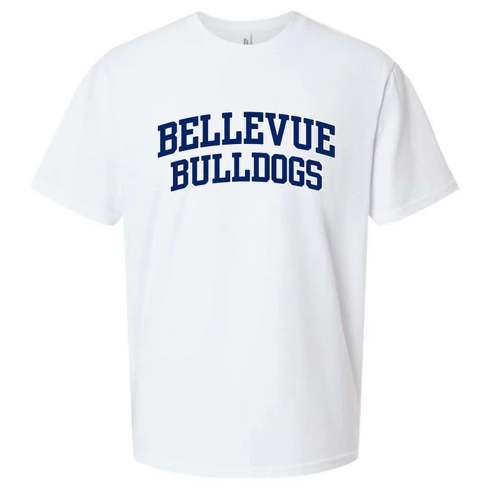 Bellevue College Bulldogs Sueded Cloud Jersey T-Shirt