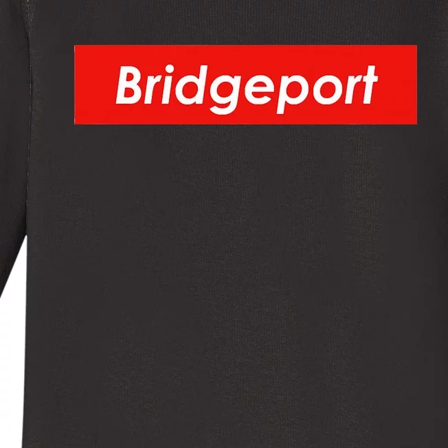 Bridgeport Connecticut Baby Long Sleeve Bodysuit