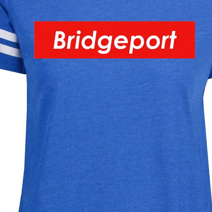 Bridgeport Connecticut Enza Ladies Jersey Football T-Shirt