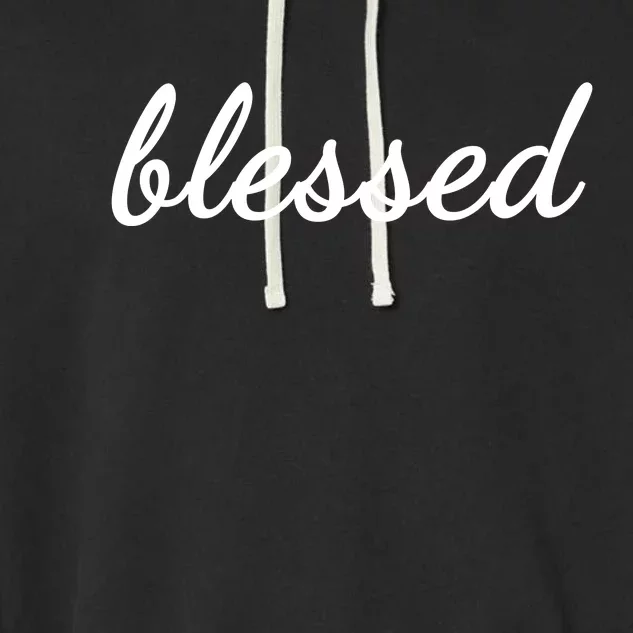 Blessed Christian Garment-Dyed Fleece Hoodie