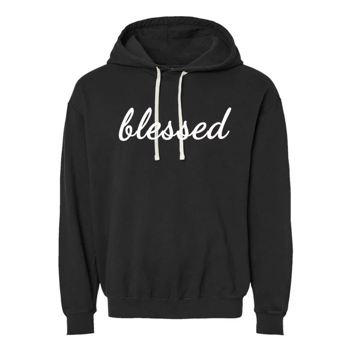 Blessed Christian Garment-Dyed Fleece Hoodie