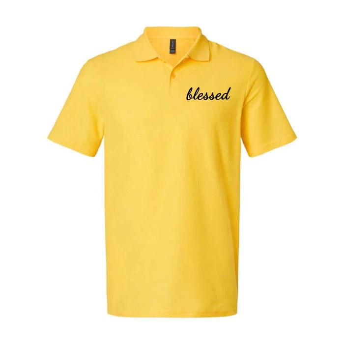 Blessed Christian Softstyle Adult Sport Polo