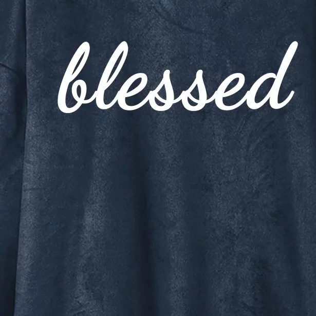 Blessed Christian Hooded Wearable Blanket