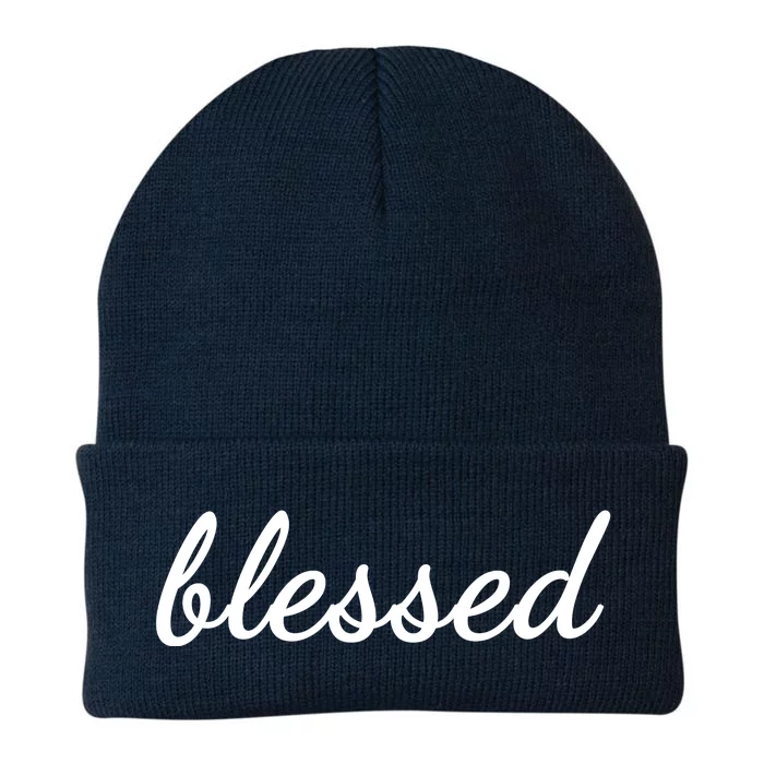 Blessed Christian Knit Cap Winter Beanie