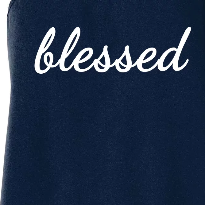 Blessed Christian Women's Racerback Tank