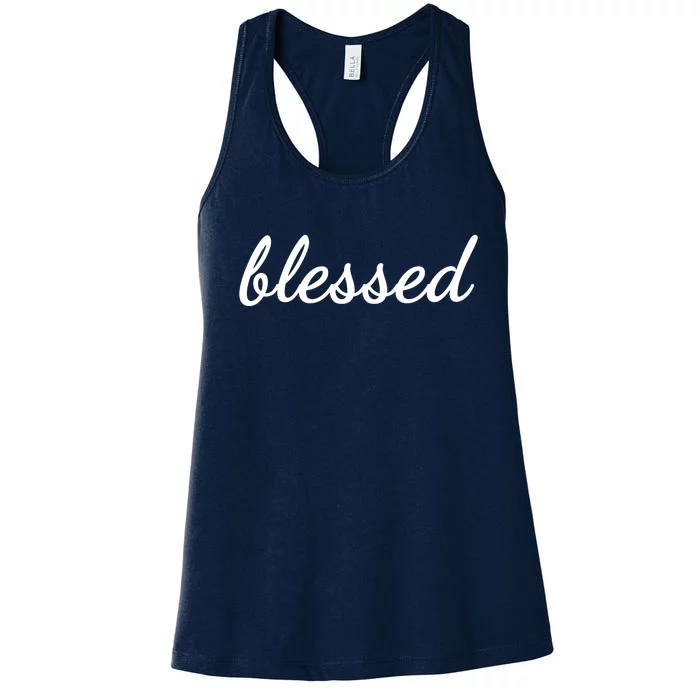 Blessed Christian Women's Racerback Tank