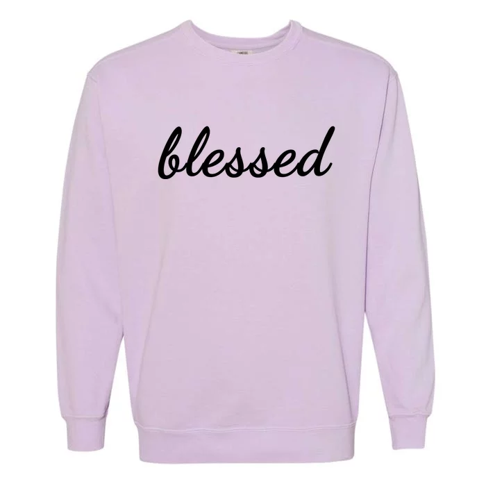 Blessed Christian Garment-Dyed Sweatshirt