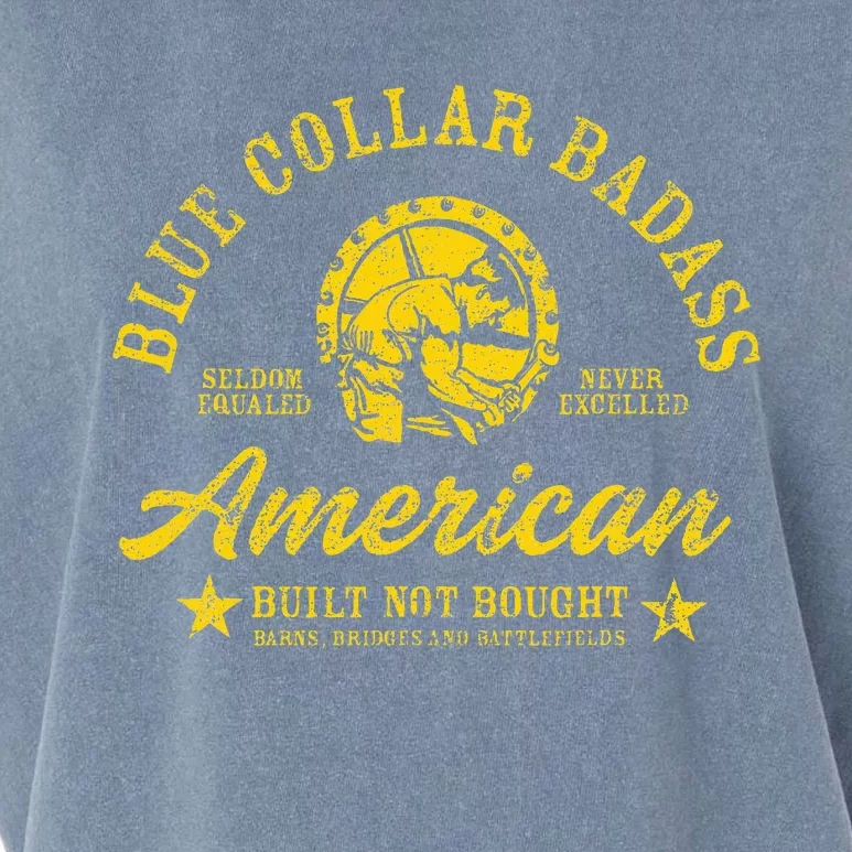 Blue Collar Badass Garment-Dyed Women's Muscle Tee