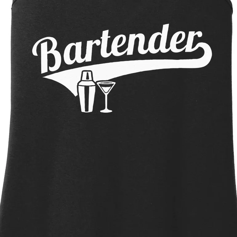 Bartender Cocktail Ladies Essential Tank