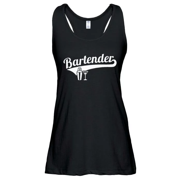 Bartender Cocktail Ladies Essential Flowy Tank