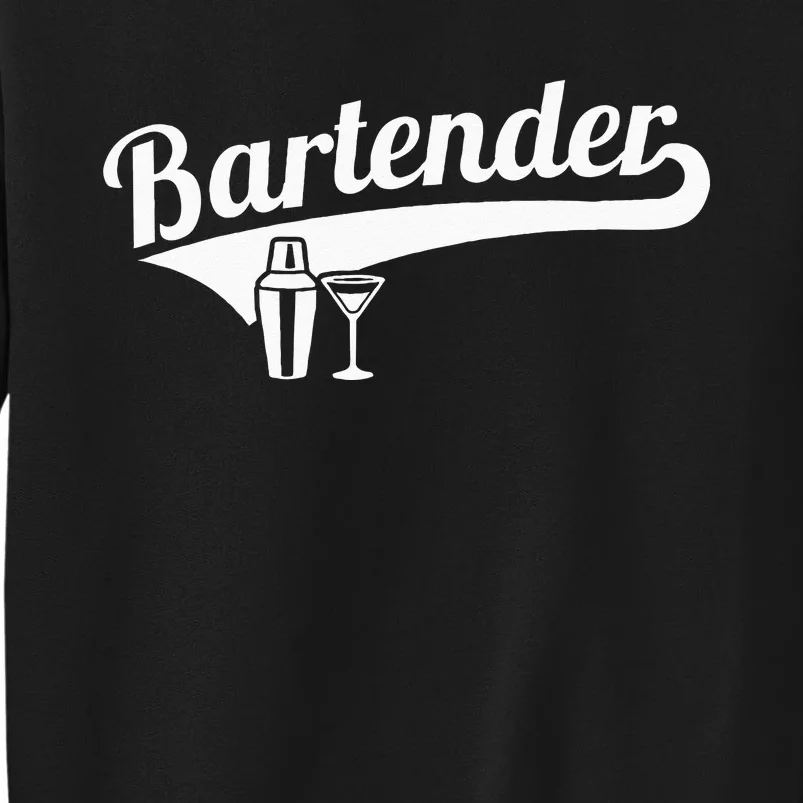 Bartender Cocktail Tall Sweatshirt