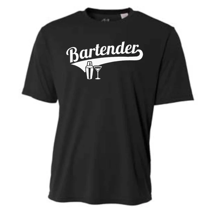 Bartender Cocktail Cooling Performance Crew T-Shirt