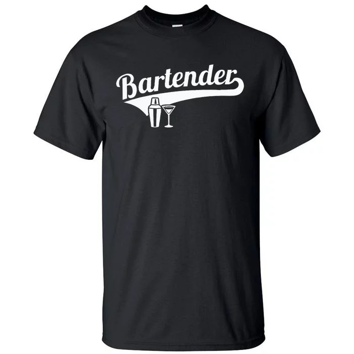 Bartender Cocktail Tall T-Shirt