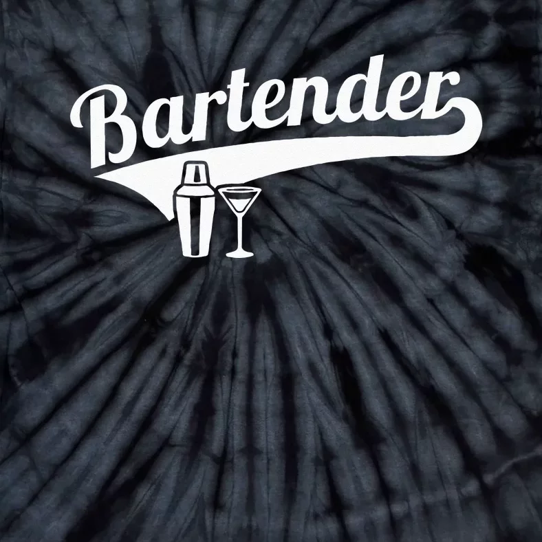 Bartender Cocktail Tie-Dye T-Shirt