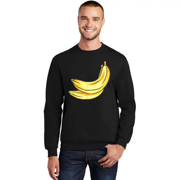 Banana Costume Tall Sweatshirt