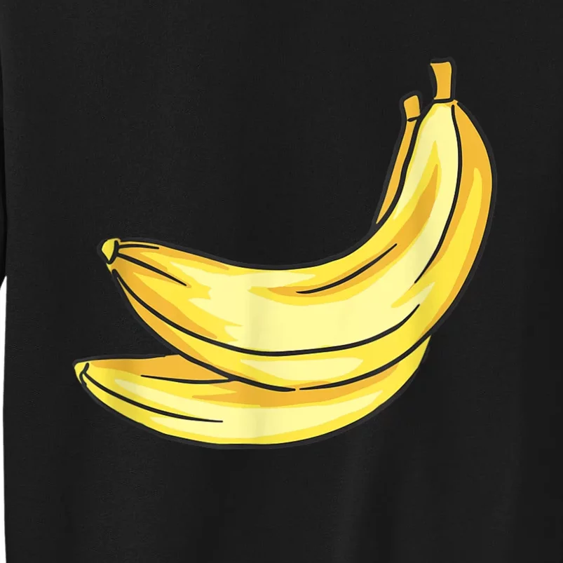 Banana Costume Tall Sweatshirt