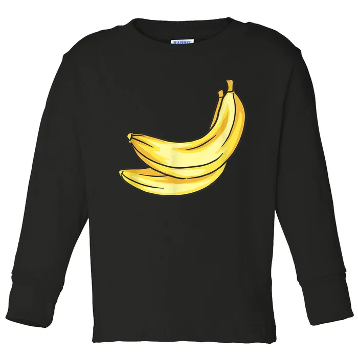 Banana Costume Toddler Long Sleeve Shirt