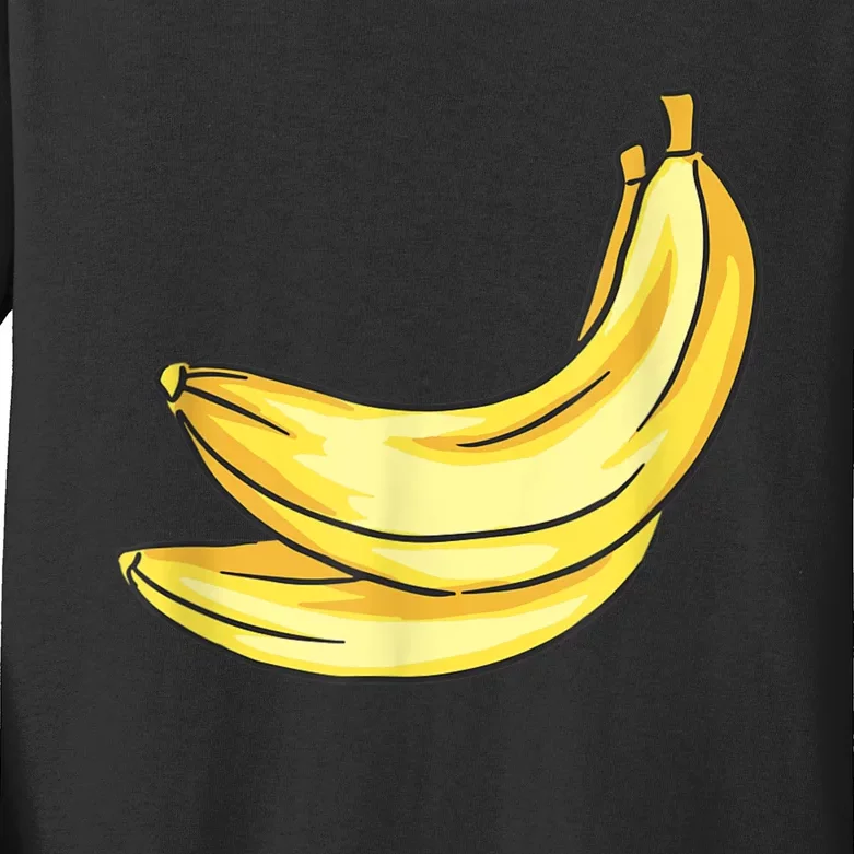 Banana Costume Kids Long Sleeve Shirt