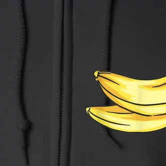 Banana Costume Full Zip Hoodie